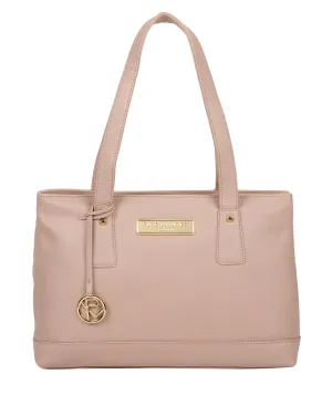 'Kate' Blush Pink Leather Handbag